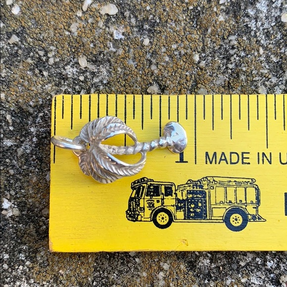 Sterling Silver Palmetto Tree Charm - Picture 11 of 12